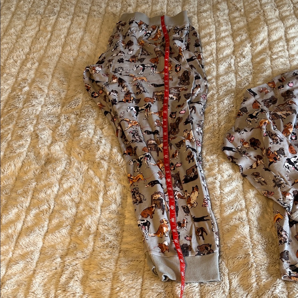 Vera Bradley Gray Dog Print Pajama Set - Picture 7 of 10